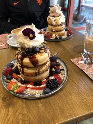Classic pancakes  at Mr. Stacks in Amsterdam