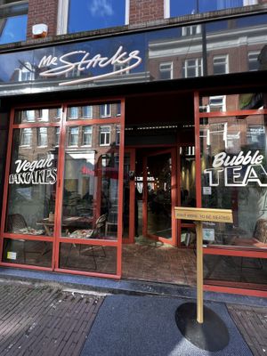 Amazing breakfast   at Mr. Stacks in Amsterdam