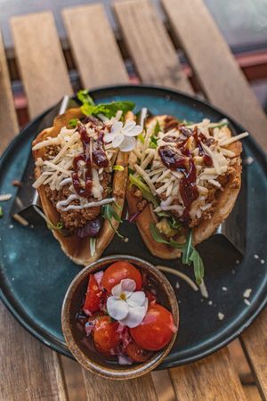 Taco stack   at Mr. Stacks in Amsterdam