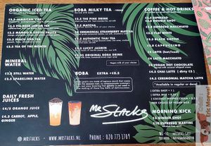 Drinks at Mr. Stacks in Amsterdam