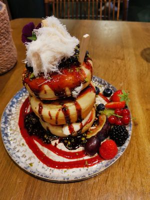 The classic stack at Mr. Stacks in Amsterdam