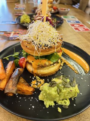 Burger   at Mr. Stacks in Amsterdam