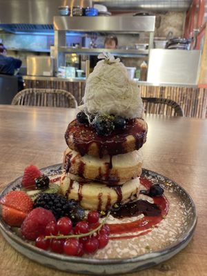 The classic stack (sweet)  at Mr. Stacks in Amsterdam