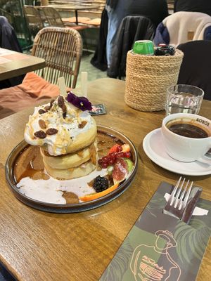 Apple Pie pancakes  at Mr. Stacks in Amsterdam