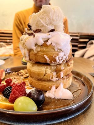 Cocos-Banana-Pancakes  at Mr. Stacks in Amsterdam