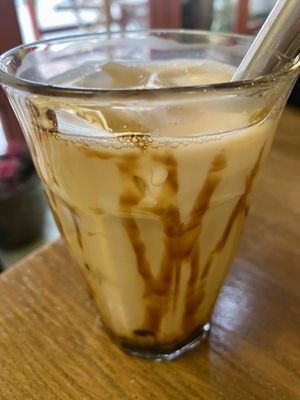 Brown sugar boba  at Mr. Stacks in Amsterdam