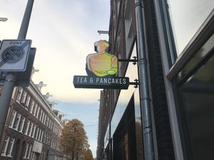 Mr.stacks Amsterdam, Tea & Pancakes at Mr. Stacks in Amsterdam