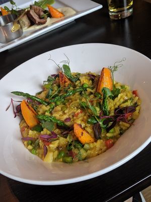 Vegan paella was delicious at 31 Castlegate in York