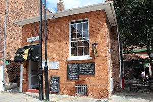 Outside at 31 Castlegate in York