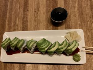 Green Dragon Roll  at Earl's Kitchen in Tysons Corner