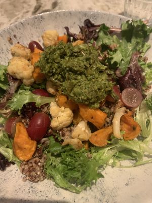 Vegan Mother Earth bowl   at Earl's Kitchen in Tysons Corner