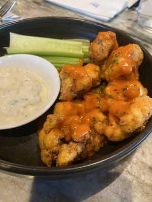 Cauliflower Buffalo wings  at Earl's Kitchen in Tysons Corner
