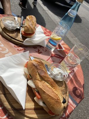 Panini at Café Maria Theresia in Merano