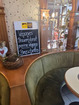 Inside at Café Maria Theresia in Merano