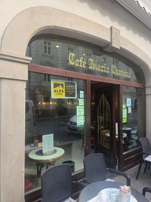 Location at Café Maria Theresia in Merano