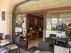   at Café Maria Theresia in Merano