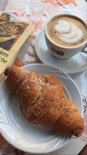 Vegane Croissant  at Café Maria Theresia in Merano