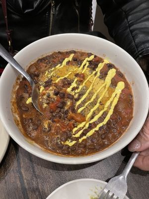 Chili- large portions  at Whyld Ass in Phoenix