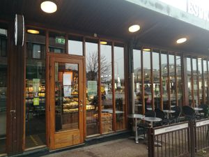 . at Espresso House in Lund