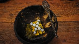 Passion dragon cheesecake at Surplus in Siem Reap