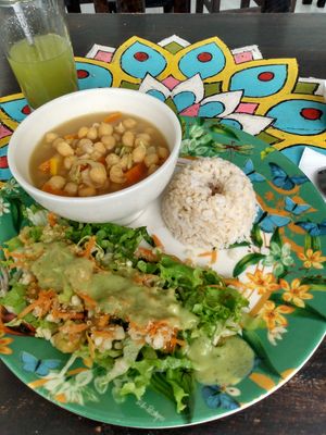 Meal of the day at Mahavan in Armenia