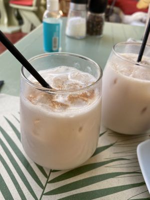   at Karma in Santorini