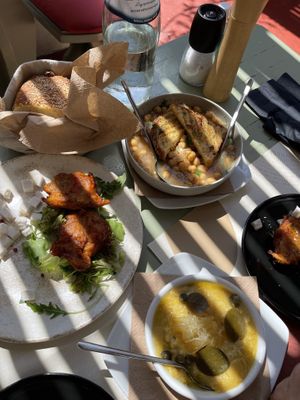   at Karma in Santorini