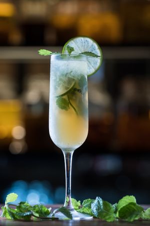 Homemade infused cocktails. at Karma in Santorini