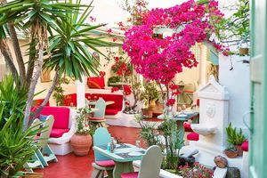 Located in quiet and peaceful neighborhoods, away from the hustle and bustle of the tourist areas, providing the perfect retreat for relaxation and rejuvenation. at Karma in Santorini