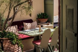 Santorini Karma Greek Restaurant. at Karma in Santorini