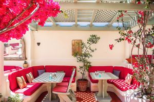 Karma Greek Restaurant. at Karma in Santorini