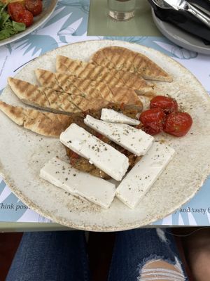   at Karma in Santorini