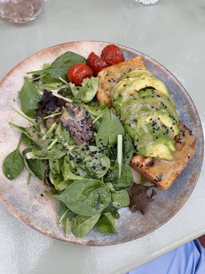   at Karma in Santorini