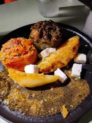 Gemista at Karma in Santorini