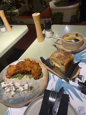   at Karma in Santorini