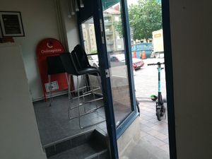 Entrance at Pizzakväll in Malmo