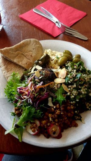 Mezze! at Pea Souk Cafe in Falmouth