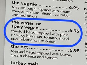 Menu at Influx Cafe - Little Italy in San Diego