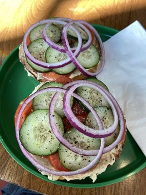   at Influx Cafe - Little Italy in San Diego