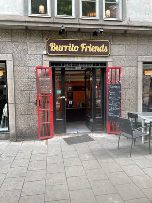 Entrance :) at Burrito Friends in Malmo