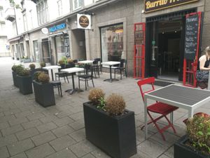 Entrance at Burrito Friends in Malmo