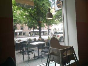 Window at Burrito Friends in Malmo