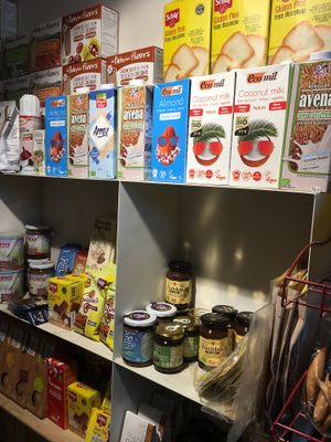 Interior vegan products  at Bye Bye Blat! in Girona