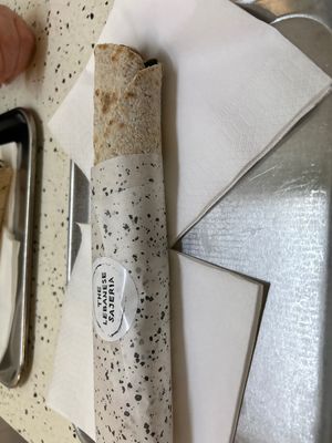 Spinazie zoete aardappel   at The Lebanese Sajeria in Amsterdam