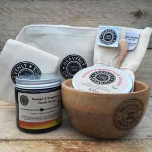 A wide range of gift sets. at Heavenly Organics in Ceredigion