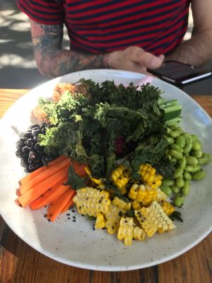Green Bowl at Organic Produce Cafe in Surry Hills