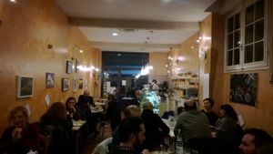 Fair trade bar and organic restaurant in Bologna at Estravagario in Bologna