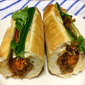 THE baguette aka Banh mi at VG Wok in Helsinki