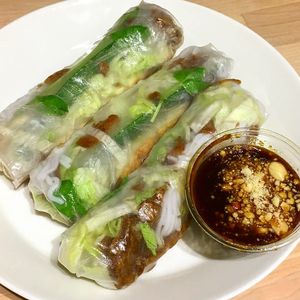 Summer rolls at VG Wok in Helsinki