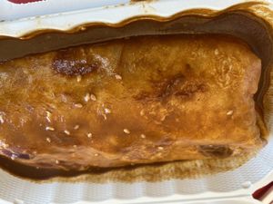 Wet burrito with mole sauce. Not a menu item just asked to whip it up.  at Burritoville Mex Food in Larkspur